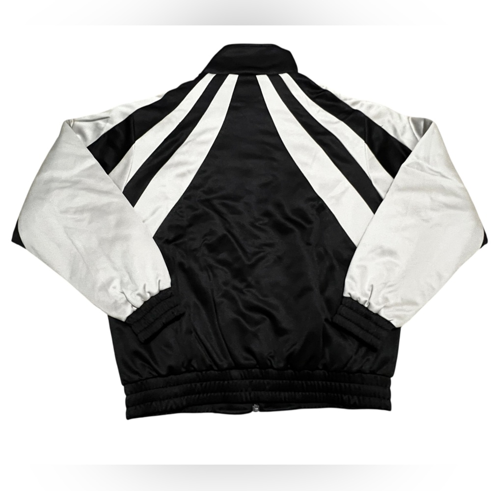 Black Scale men’s havoc tracksuit jacket black cream size medium zip up - Picture 2 of 13